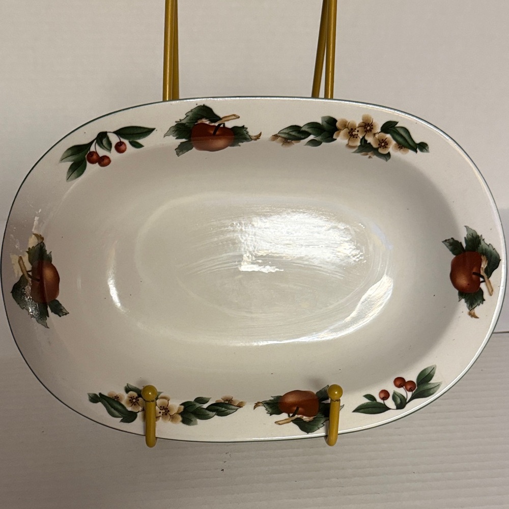 Vtg The Cades Cove Collection  Rimmed Vegetable/Salad Pasta Bowl